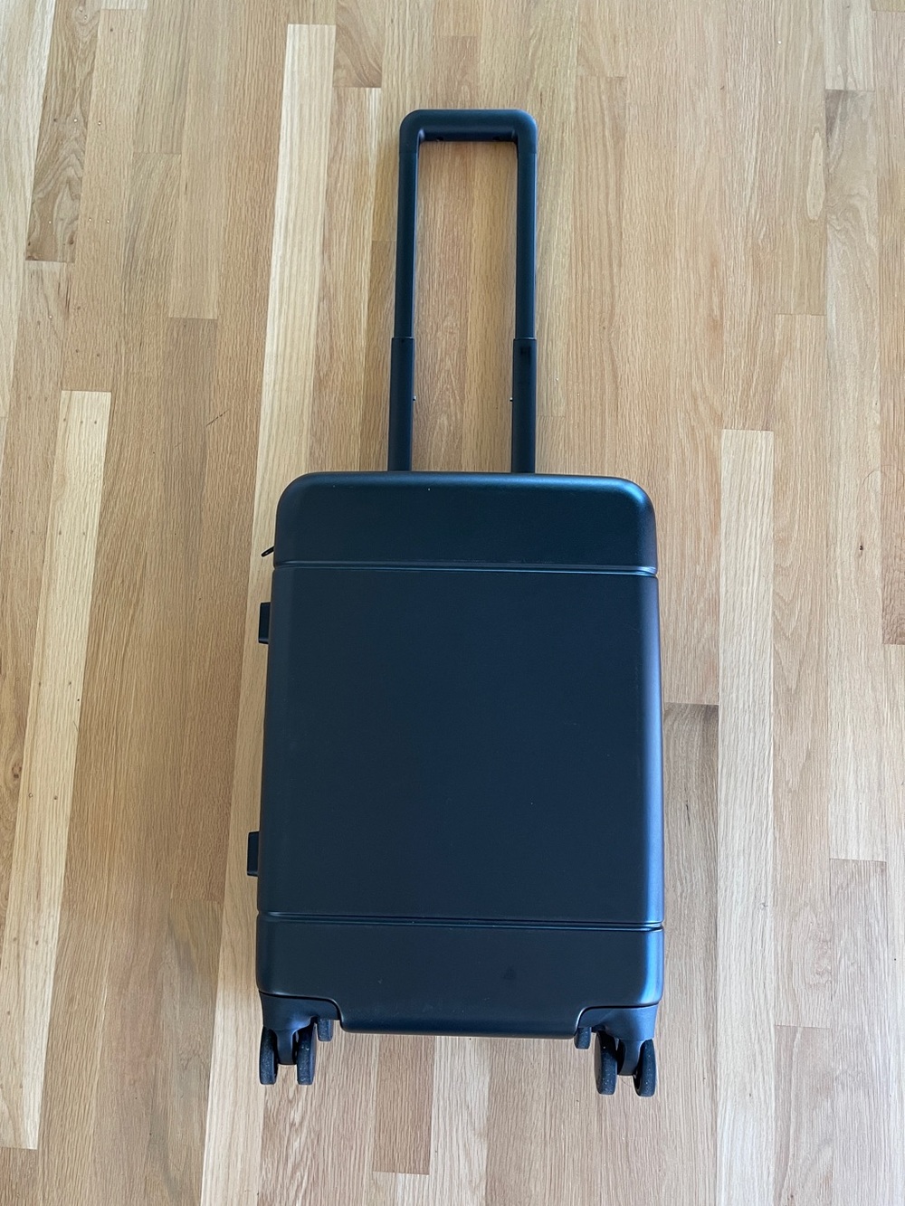 Black CalPak Carry-On Spinner Suitcase - Travel Luggage